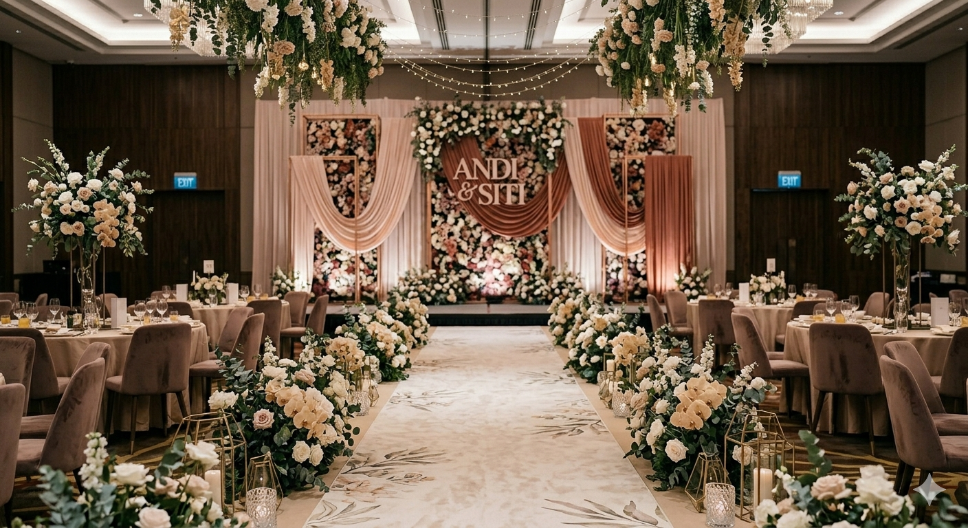 🌸 Wedding Decor Essentials: Menciptakan Visual Estetik & Atmosfer Magis